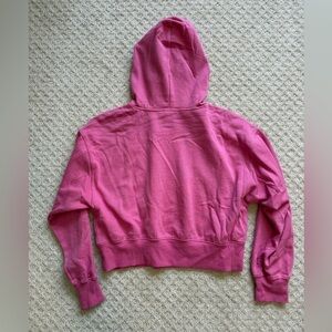 Old Navy pink long sleeved cuffed hoodie sweatshirt women’s small